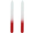 thumbnail image 1 of Limas de uñas de cristal para manicura profesional, limado de precisión suave, limas de cristal checo de primera calidad, color rojo, 1 of 5