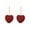 D, variant on Yhmxh 2 Pieces Fabric Heart Hanging Ornaments Valentines Heart Shaped Ornaments Red Pink Hearts Fabric Hanging Decorations for Valentine's Day Tree Wedding Party DIY Crafts