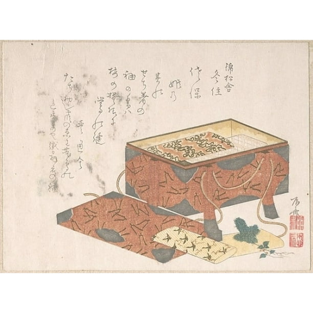 Lacquer Box for Clothes Poster Print by Ryuryukyo (Japanese, active ca. 1799 “1823) (18 x 24) -