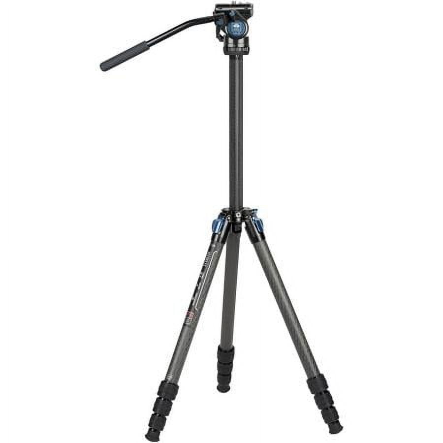 SIRUI ST124+VA5 Carbon Fiber Tripod with VA-5 Fluid Video Head 26.4lb Load
