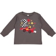 thumbnail image 3 of Inktastic Happy 2nd Birthday Red Racing Car Boys or Girls Long Sleeve Toddler T-Shirt, 3 of 5