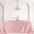 thumbnail image 5 of Paquete de 10 manteles Mantel de satén Mesa rectangular 57x108 pulgadas Mantel de seda brillante Mantel de tela suave Decoración de boda Decoración de mesa, 5 of 5