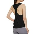thumbnail image 3 of Dagugfen Racerback Tank Tops for Womens Round Neck Sports Breathable Lightweight Workout Tops for Running, 3 of 4