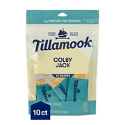 Tillamook Colby Jack Cheese Snack Bars, 7.5 oz, 10ct
