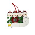 thumbnail image 1 of Máscara Papá Noel Colgante Colgante Luminoso Madera Árbol de Navidad Decoración TFixol Colgante, 1 of 7