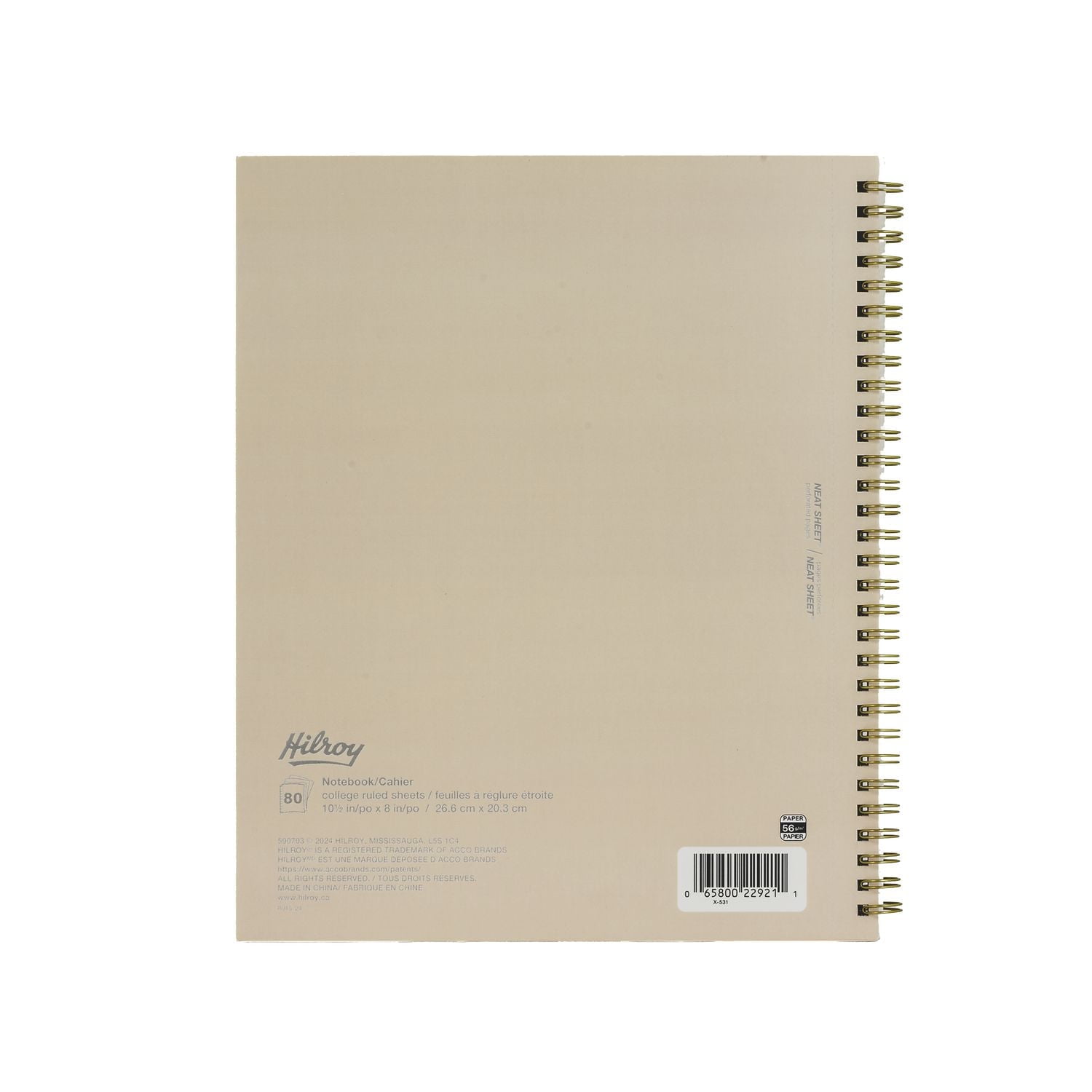 Hilroy Cahier fleurs d'abeilles