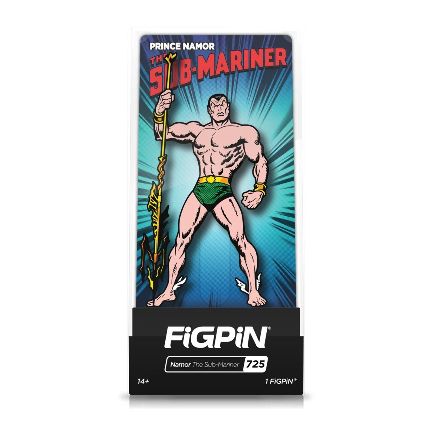 FiGPiN Marvel Classic Namor The Sub-Mariner Collectible Enamel Pin (725)