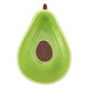 thumbnail image 4 of Cuenco de cerámica con forma de aguacate, ensaladas de frutas, postres, aperitivos, cuenco para servir, 4 of 8