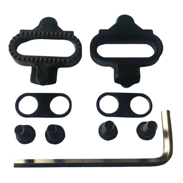 Tacos de bicicleta Zulema para Ciclismo SPD Accesorios Tornillo de junta negro
