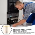 thumbnail image 3 of PAMINGONO 5Pcs Service Access Valves for Refrigerator Refrigerant System Copper Filling Valves Set, 3 of 8