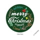 thumbnail image 3 of 15x15cm Wooden Christmas Tree Hanging Wooden Cutting Piece Circular Decoration Hanging Christmas DIY Crafts Pendant, 3 of 6