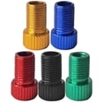 thumbnail image 4 of Accesorios para bicicletas Convertidor de válvula de bicicleta MTB adaptador de válvula Presta a Schrader (dorado) Hugtrwg  Para estrenar, 4 of 9