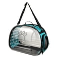 thumbnail image 1 of Pet Cat Travel Bolso al aire libre Cachorro transparente Cápsula Bolso de hombro (Azul L) Ehuebsd Libre de BPA, 1 of 1