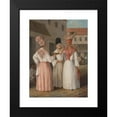 thumbnail image 2 of Agostino Brunias 15x18 Black Modern Framed Museum Art Print Titled - A West Indian Flower Girl and Two Other Free Women of Color (circa 1769), 2 of 5
