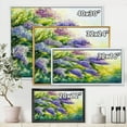 thumbnail image 4 of Designart 'Impressionism Lilac Tree In The Garden' Traditional Framed Canvas Wall Art Print, 4 of 5