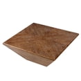 thumbnail image 5 of Triple Tree Vintage Ladder-Shaped Solid Wood Coffee Table, Brown, 5 of 9