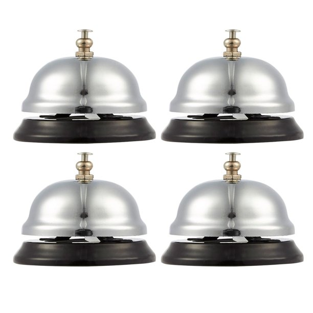 Call Bell 4Pack Customer Service Bell, Office Desk Bell, Ringing