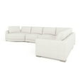 thumbnail image 3 of Laguna 166 Left Arm Facing Modular Feather Cushion 4 Piece Chaise Sectional Sofa, 3 of 12
