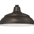 thumbnail image 4 of RWHS14-ABR Millennium Lighting R Series - 1 Light Warehouse Shade-8.25 Inch Tall and 14 Inch Wide-Architect Bronze Finish, 4 of 5