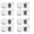 thumbnail image 1 of Paquete de 8 Bases de LáMpara de Luz LED de Noche 3D + Control Remoto + Cable USB, Soporte de ExhibicióN de Luz de 16 Colores para AcríLico Color, 1 of 5