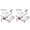 White 2PCS, variant on Space Model Toys Sets 7 PCS Space Shuttles Astronauts Satellite Figurine Toys Space Exploration Gifts For Boys Girls Kids One Size