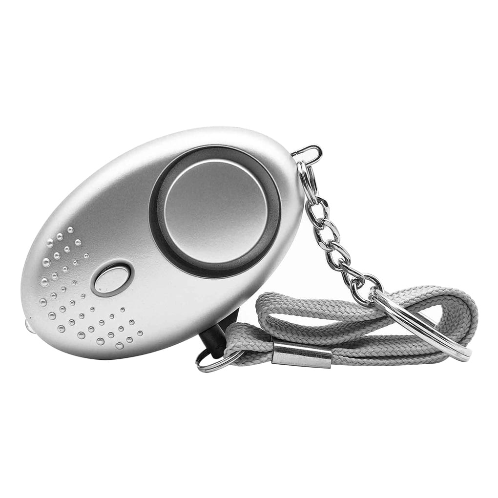 Alarm Keychain Safety Personal LED Keyring Emergency 140dB Portable