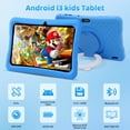 thumbnail image 6 of TEAYINGDE Kids Tablet 10.1" Android 13 Tablet 2.4GHz with WiFi 64GB Tablet for Ages 3–8 Kids Tablet with Silicone Case Google Play Parental Control APP （Blue）, 6 of 10