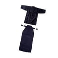 thumbnail image 2 of yotijay Japanese Kendo Uniform Set Kung Fu Iaido Apparel Kendo Hakama Breathable Costume 180cm, 2 of 9
