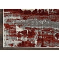 thumbnail image 5 of Nourison Maxell Abstract Ivory/Red 2'2" x 7'6" Area Rug, (2x8), 5 of 7