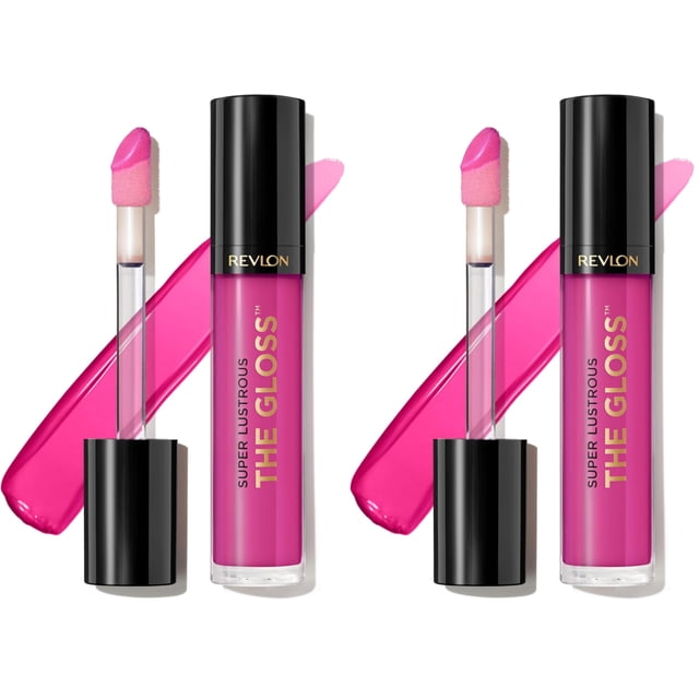 Brillo de labios REVLON Super Lustrous 232 Pink Obsessed 3,8 ml (x2)