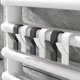 thumbnail image 3 of 10 ganchos para toallas, para radiador, para albornoces, de plástico, para radiadores estándar de baño y cocina, flexibles y extraíbles (negro), 3 of 4