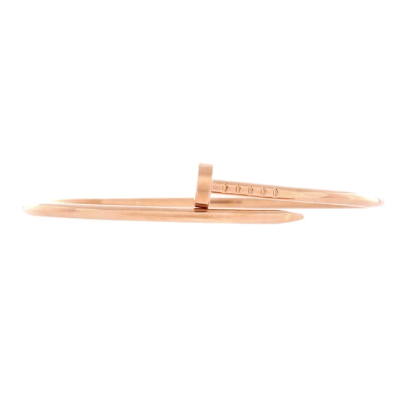 Pre-Owned Juste un Clou Bracelet 18K Rose Gold Small By Rebag
