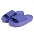thumbnail image 2 of Pillow Slippers for Women and Men,Cloud Slippers Non Slip Quick Drying Shower Slides Bathroom Sandals,Cushioned Thick Sole,Easy to Clean, 2 of 7