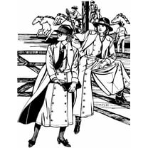 Folkwear Big Sky Riding Skirt #231 Cowgirl Equestrian Rancher Rodeo Skirt Sewing Pattern (Pattern Only) folkwear231