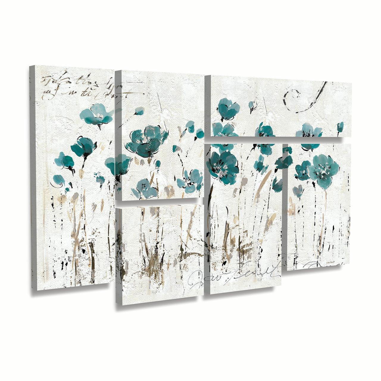 Trademark Fine Art 'Abstract Balance VI Blue' Canvas Art by Lisa Audit