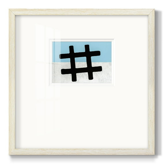 HashtagPremium Framed Print