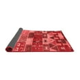thumbnail image 2 of Ahgly Company Indoor Square Oriental Red Industrial Area Rugs, 3' Square, 2 of 4