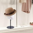 thumbnail image 6 of Mannequin Head Model Hat Display, Head Headphones Rack Manikin Head Model with Base for Halloween Hat Headphones Headset white, 6 of 10
