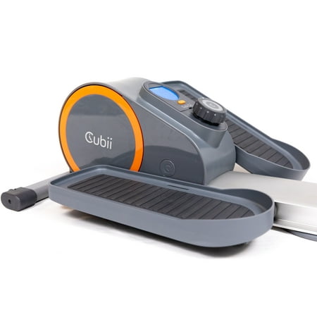 Cubii GO Compact Seated Elliptical - Grey/Orange