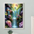 thumbnail image 2 of 5D DIY Taladro Diamante Pintura Cascada Kit Del Artesanía 30x40CM, 2 of 9