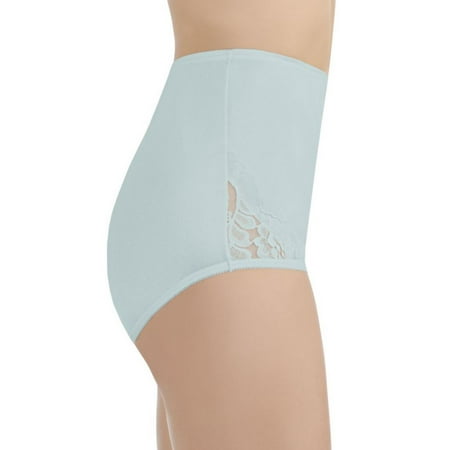 

Women s Vanity Fair 13001 Lace Nouveau Brief Panty (Azure Mist 9)