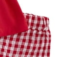 thumbnail image 6 of Staki Children's Spring and Summer Shorts Toddler Girl Clothes Baby Valentine's Day 2pcs Set Bow T Shirt Holiday Cute Outfit 12-24M 2-5Y(Red,2-3 Years), 6 of 7