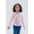 thumbnail image 2 of Barbie Toddler Girls 3 Pack Long Sleeve T-Shirts Toddler to Big Kid, 2 of 5