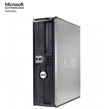 Dell 760 SFF Desktop PC with Intel Core 2 Duo E7500 Processor 4GB Memory, 19" LCD Monitor, 250GB Hard Drive and Windows 10 Home