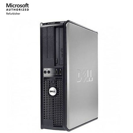 Restored Dell 760 Desktop PC with Intel Core 2 Duo Processor, 4GB Memory, 250GB Hard Drive and Windows 10 Pro (Monitor Not Included) (Refurbished)