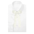thumbnail image 3 of Jacob Alexander Men's Kentucky Colonel Bow Tie Pre-Tied Clip-On - Ivory, 3 of 4