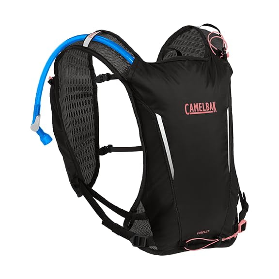 Camelbak Circuit Run Chaleco Para Mujer Bolsa De Hidratación De 50 Oz Negro
