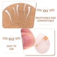 thumbnail image 4 of QARUN 50Pcs Fabric Oval Flexible Bandages Spot Bandage Small Face Bandages with Non Stick Pad Oval Bandages, 4 of 7