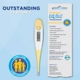 thumbnail image 3 of Veridian 10-Second Digital Thermometer | F&C Modes | Flexible Tip | Water-Resistant | Storage Case | All Ages, 3 of 8