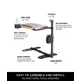 thumbnail image 5 of Signature Life Independence Tray Table, Wooden Swivel TV Tray, Adjustable Laptop Desk with Stand Assist Handle, 5 of 5